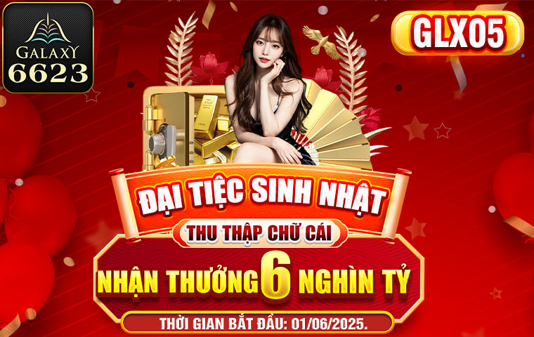 ĐẠI TIỆC SINH NHẬT THU THẬP CHỮ CÁI NHẬN THƯỞNG 6 TỶ ! 🎉